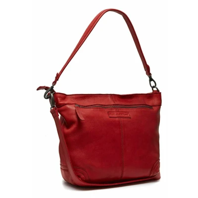 Abbildung von The Chesterfield Brand Leder Umhängetasche Rot Bolivia