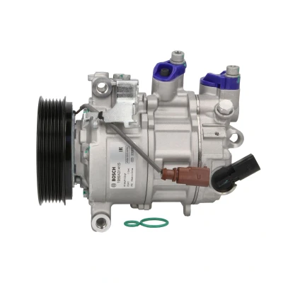 Abbildung von BOSCH 1 986 AD1 415 Kompressor 12V PS R1 R1234yf, R134a mit Montageanleitung, Dichtring SEAT: Ateca, IBIZA 5