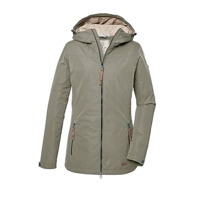 Abbildung von Killtec MIT Kapuze Softshelljacke helloliv, Damen, Größe: 46, Helloliv