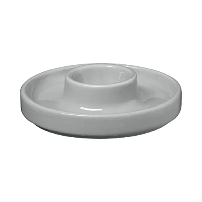 Abbildung von blomus Eierbecher PILAR 2er Set mit Ablage, Eierhalter, Eierständer, stapelbar, (SET, 2 tlg., Eierbecher), Keramik, Spülmaschinenfest