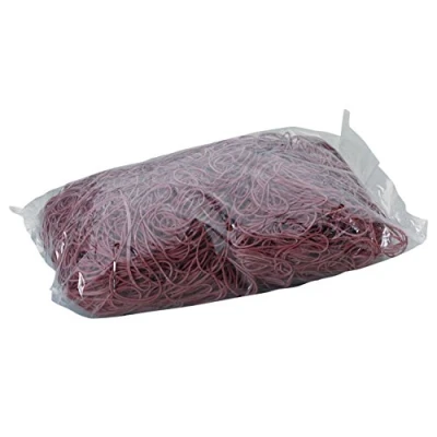 Abbildung von ALCO Albert 7451 Gummiringe, Durchmesser 65 mm, 1 kg, rot