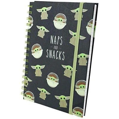 Abbildung von Star Wars Ringe Notizbuch Grogu A5