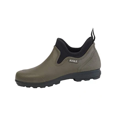 Abbildung von Aigle Freizeit Lessfor PLUS Slipper, Größe: 46, Kaki Schuhe