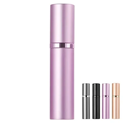 Abbildung von BRARIOS Parfümzerstäuber Nachfüllbar,leer Reise Parfüm Zerstäuber,5ml Mini Portable Sprühflasche,Taschenzerstäuber für Unterwegs(J Rosa)