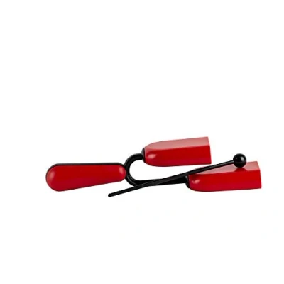 Abbildung von Halilit Hi Lo Agogo Bell. High end Hand Percussion Musical Instrument. Percussionists of All Levels. Teens &amp; Adults. Sturdy Built to Last (Red)