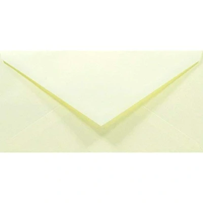 Abbildung von Netuno 1000 Briefumschläge Creme DIN lang 110x220 mm 80g Rainbow lange DL Spitzklappe Umschläge Ecru ohne Fenster Papierumschläge farbig für Einladungen Hochzeit Geburtstag Weihnachten