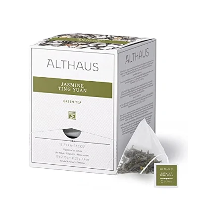 Abbildung von Althaus Tee JASMINE TING YUAN ⋅ Grüner im Pyramidenbeutel PYRA PACK Jasmintee 15 x 2,75g