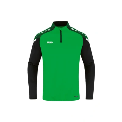 Abbildung von JAKO Kinder Ziptop Performance, Soft Green/Schwarz, 164