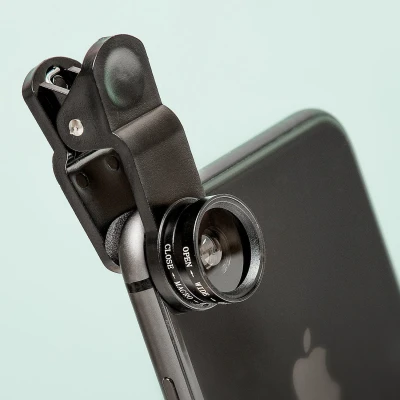 Abbildung von Kameraobjektiv für Smartphone (3er Set)