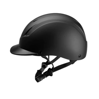 Abbildung von PFIFF 103119 Reithelm ProtectionX, Erwachsenenreihelm, Größenverstellbarer Helm für Erwachsene, mit Belüftunssystem, Schwarz, Größe 55 59cm (M)