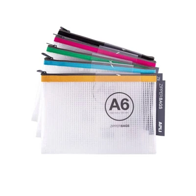 Abbildung von Handtasche APLI Zipper Bag A6 168x125 mm 1 Stk.
