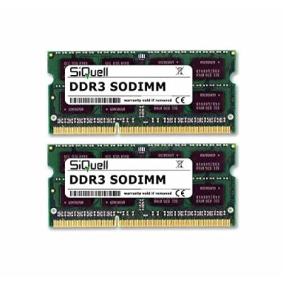 Abbildung von 8GB Kit (2x4GB) RAM Arbeitsspeicher kompatibel mit QNAP TS 251A,TS 251+, 451A (PC3L 12800S)