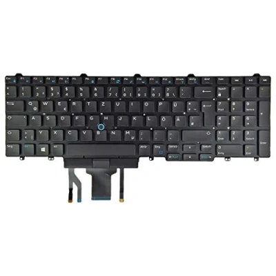 Abbildung von Dell New Genuine Latitude E5550/70 Precision 3510 Backlit German Keyboard: 2R2P6 / 02R2P6