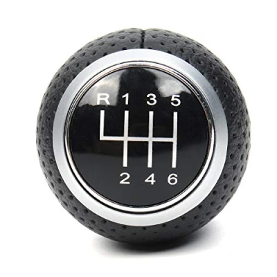 Abbildung von Viviance 6 Speed Gear Shift Knob 12 mm kompatibel mit Audi A1 A3 A4 A5 B6 B7 B8 A6 S4 8K 8T Q2 Q3 Q5 8R S Line Passat Golf MK4 Seat Leon Ibiza 6J