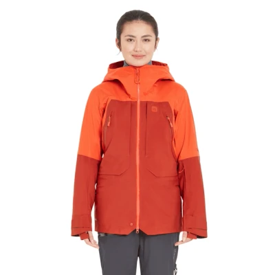 Abbildung von Rab Khroma Converge Mns Red Grapefr Female Ski jacke Grapefruit/Tuscan S