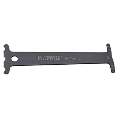 Abbildung von Unior d.d. Unisex Erwachsene Urt206 Kettenverschlei lehre, Schwarz, 12Mm EU