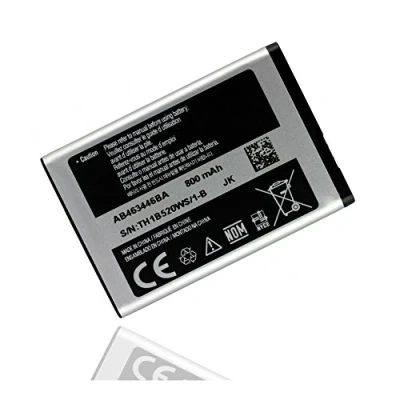 Abbildung von ORIGINAL Akku accu Batterie Battery für Samsung GT E1190 800mAh Li Ionen (AB463446BU)