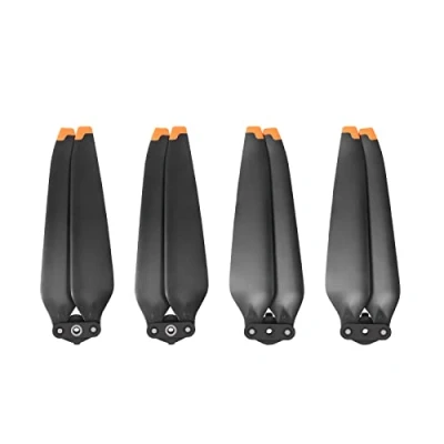 Abbildung von MotuTech 9453F Propeller, geräuscharm, faltbar, für DJI Mavic 3/Mavic 3 Cine, Geräuschreduzierung, schnelle Freigabe, CW CCW, Propellers (Orange, 2 Paar)