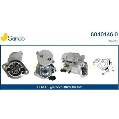Abbildung von CASCO CST40146AS Anlasser 12V 1,40kW 10 CPS0145 M8 74mm TOYOTA: RAV4 II SUV