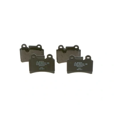 Abbildung von BOSCH 0 986 494 210 Bremsbelagsatz Low Metallic mit Anti Quietsch Blech VOLKSWAGEN: Touareg I