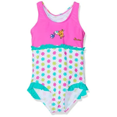 Abbildung von Playshoes Badeanzug UV Schutz DIE MAUS Blumen