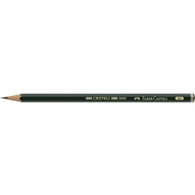 Abbildung von Faber Castell b 9000 4H Blister mit 1 Skala, graphit Bleistift