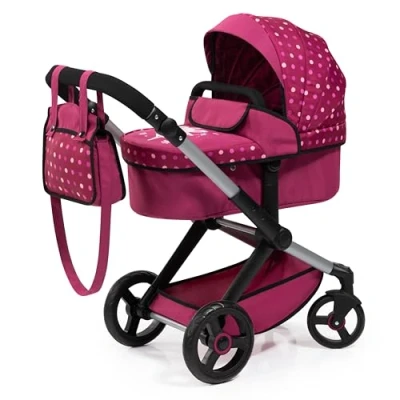 Abbildung von Bayer Kombi Puppenwagen Xeo, bordeaux Fee