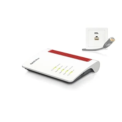 Abbildung von AVM FRITZBox 7530 Wireless Router DSL Modem 4 Port Switch GigE WiFi5 Dual Band VoIP Telefonadapter (DECT)