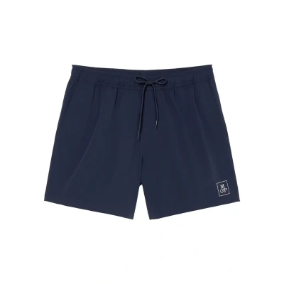 Abbildung von Marc O&#039;Polo Olmen Essentials Badeshorts, Herren, Größe: Large, Blau
