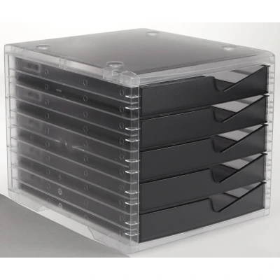 Abbildung von styro Schubladenbox 275 8430.924 DIN C4 27,0 x 34,0 25,5 cm