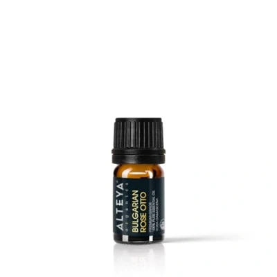 Abbildung von Alteya Bio Ätherisches Öl Bulgarische Rose (Damaszener Rosenöl) 4.3ml 100% USDA zertifiziert Rein Natürlich Authentisch Wasserdampfdestilliert, Direktverkauf vom Rosenanbauer Organics