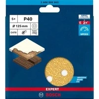 Abbildung von Expert C470 Schleifblatt, Ø 125mm, K40