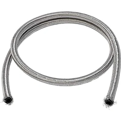 Abbildung von Hi Q Benzinschlauch Stahlummantelt Innen /Aussen Ø 8/12mm, 1m