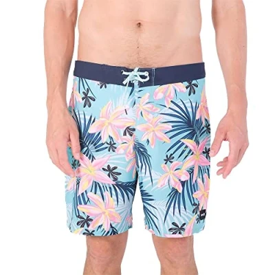 Abbildung von Hurley Herren Phantom Classic 18&#039; Board Shorts, Barely Knochen, 44