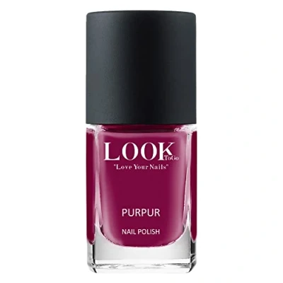 Abbildung von Look To Go veganer Nagellack PURPUR 21 free &amp; PETA approved Made in Germany 12ml