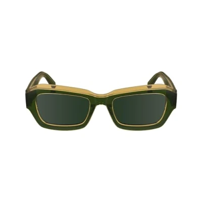 Abbildung von Calvin Klein Jeans CKJ24608S Sonnenbrille, Größe: 52, Forest