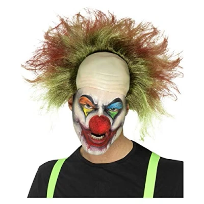 Abbildung von Horror Clown Perücke als blutiges Kostümzubehör für Halloween &amp; Karneval