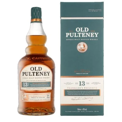 Abbildung von Old Pulteney 13 Years Single Malt Scotch Whisky 43% Vol. 1l in Geschenkbox