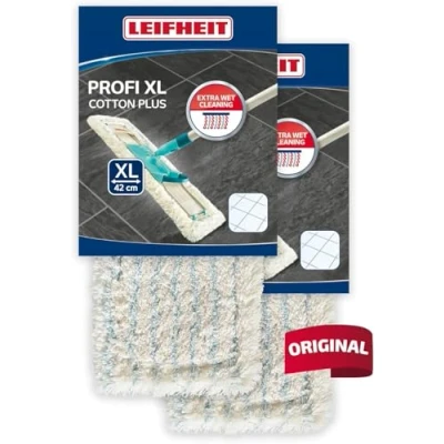 Abbildung von Leifheit Bundle Wischbezug Profi XL cotton plus (2er Set)