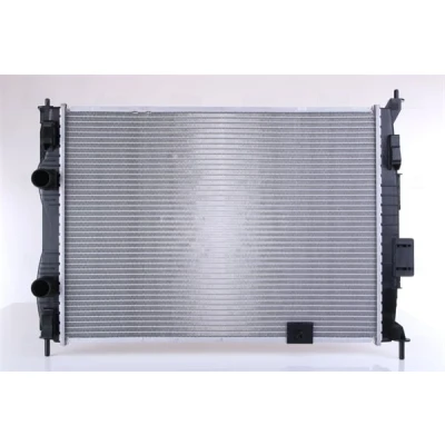 Abbildung von NISSENS 67364 Kühler, Motorkühlung Aluminium 590 429 16 Kühlrippen gelötet NISSAN: Qashqai / Qashqai+2 I