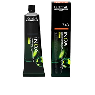 Abbildung von Inoa Color 7.43 Kupferblond Gold 60 g, Loreal