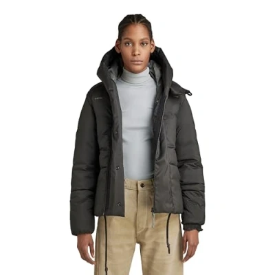 Abbildung von G Star Whistler Short Winterjacke, Damen, Größe: Small, Dk black