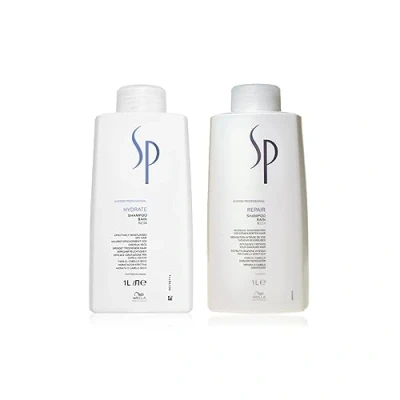 Abbildung von Wella SP Repair Shampoo, 1000ml &amp; System Professional Care Hydrate