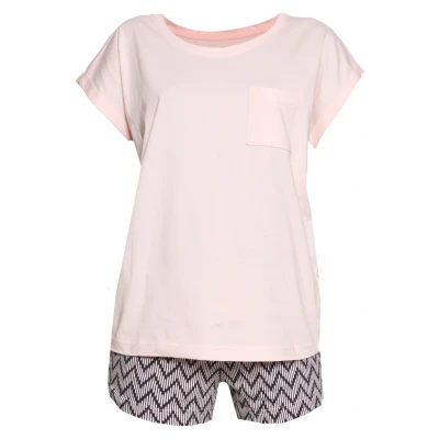 Abbildung von Lascana Shorty SET Pyjama, Damen, Größe: 32/34, Pink