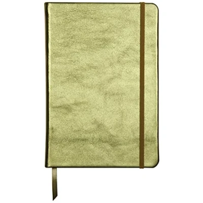 Abbildung von Clairefontaine 400101C Notizbuch (mit Perlmutt Effekt mit festem Deckel aus Leder, DIN A5, 14,8 x 21cm, 72 Blatt, blanko, Gummizugverschluß, Lesezeichen) 1 Stück grün