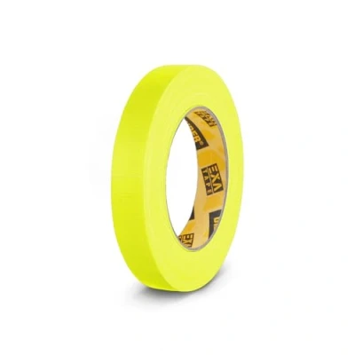 Abbildung von Adam Hall Accessories 58064NYEL Gaffer Klebeband 19mm x 25m neongelb