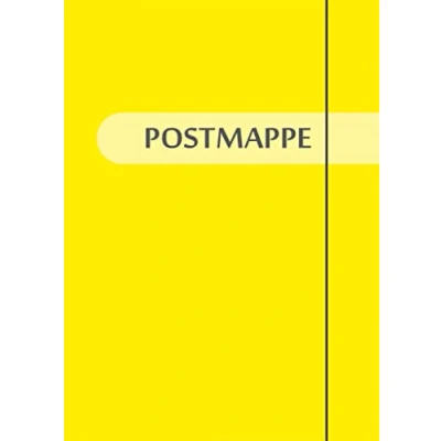 Abbildung von RNK Postmappe A4 400g/qm Gummizug Aufdruck