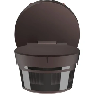 Abbildung von Busch Jaeger 6851/22 131 Wächter® 220 BT Bewegungsmelder mit Steuerung via Bluetooth App Flexible Montage Braun 2CKA006800A3071