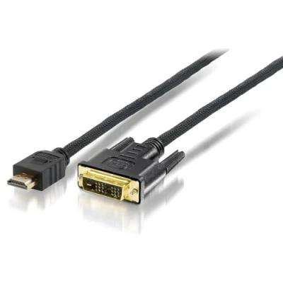 Abbildung von Equip HDMI/ DVI Digital Adapterkabel 2,0 m schwarz