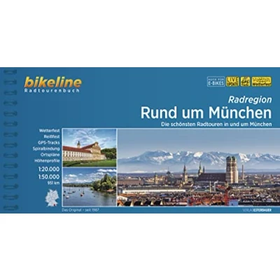 Abbildung von Rund um München: Die schönsten Radtouren in und München. 1:20.000 1:50.000, 951 km (Bikeline Radtourenbücher)
